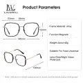 LouisWill 3 In 1 Sunglasses Men Polarized Sunglasses Night Vision Eyewear Upgraded Foldable Lens Magnetic Sun Glasses Frame Spectacles Unisex Anti-UV Spectacles Fashion Eyeglass Outdoor Travel Sports Running Hiking. 