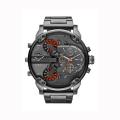 Hot Selling European and American Large Dial Double Pointer Non-Standard Steel Watch Domineering Men's Sports Outdoor Decorative Clothing All-Matching. 