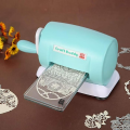 [Industrial] Craft Buddy Blue Color Die Cutting Machines and 2 Acrylic Plate for Crafting Diy Die Manual Embossing Machine Scrapbooking Cutter Dies Machine Paper Card Making. 