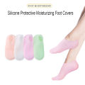 Spa Silicone Socks Moisturizing Gel Socks Foot Care Tools To Exfoliate And Prevent Dry Cracks Dead Skin Removal Protector. 