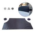 Windshield Snow CoverMagnetic Windshield Cover Auto Front Sun Shade Protector Windscreen Protector With Mirror Protective CoversFits Most Car SUV Truck Van. 