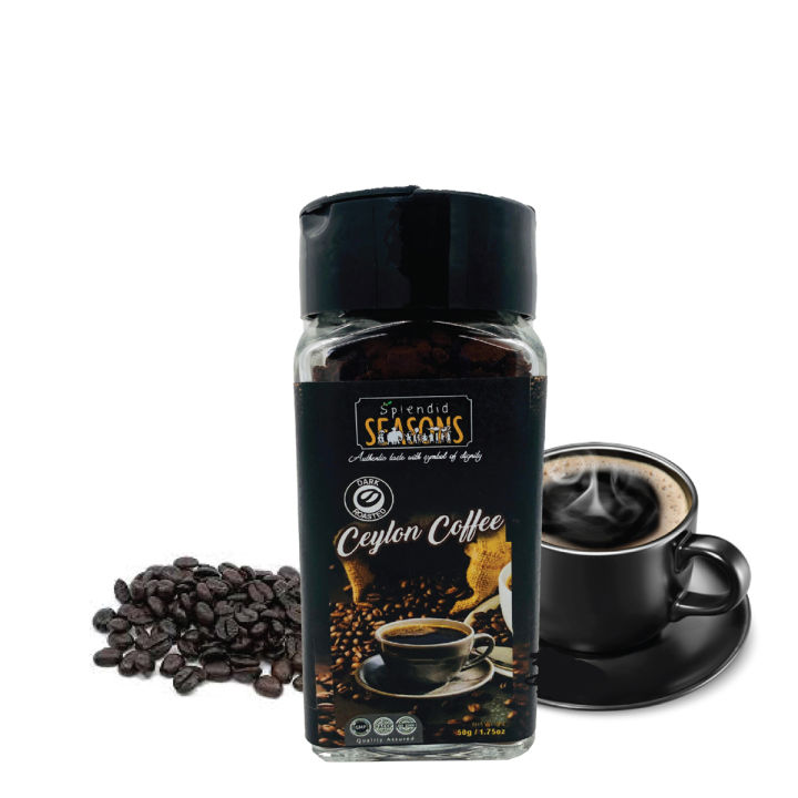 Dark Roasted Ceylon Coffee - Black Coffee 50g