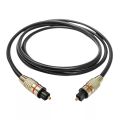 Firewings 1.5m Digital Optical Fiber o Cable,SPDIF Optical Fiber Conversion Audio Cable. 