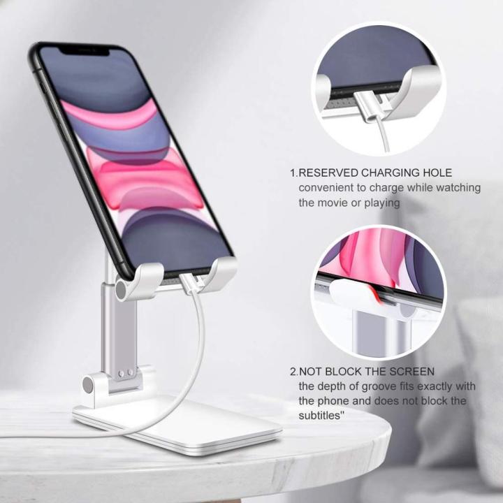 Adjustable%20Cell%20Phone%20Stand,%20Cradle,%20Dock,%20Holder,%20Aluminum%20Desktop%20Stand%20Compatible%20With%20All%20Mobile%20Phones%20-%20Image%203