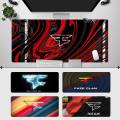 Go Mouse Desk Pc Gaming Mause Computer Mat Cs Mat Faze Luxury Pad For Big Clan Lap Mouse Go Overwatch/Cs Pad(A4_Lockedge750X300X2Mm). 