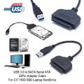 USB 3.0 to SATA Adapter 2.5  Inches External HDD ,Laptop HDD, SSD Hard Drive. 