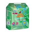 Pretty Baby | Disposable Baby Diapers | Small 16 Pcs. 