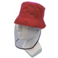 Kids Protective Mask Hat / face hood Breathable Transparent Dustproof Waterproof Men Women Face Cover Neutral / Outdoor & Travel 1PCS date red. 