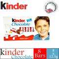 Kinder Chocolate 8 Bar (8 x 12.5g). 