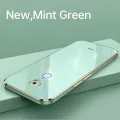 For Xiaomi Redmi 5 Plus Back Cover Luxury 6D Plating Square Frame Shiny Case Camera Lens Protection Soft Silicone Mobile Phone Cases. 