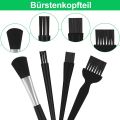 4Pcs Antistatic Brush Kit,Multi Antistatic Brush Keyboard Computer Cleaner Brush,for Laptop Keyboard Circuit Board. 
