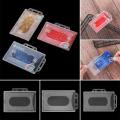 【ALLGOOD】1/3pcs Acrylic Plastic Multi-use Hard Plastic Badge Work  Holder Protector Cover Case  Holder Useful Design. 