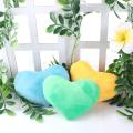 Creative Heart-shaped Colorful Material is soft Comfortable Throw Pillow Cushion Pillow. 
