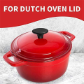 Dutch Oven Knob for Le Creuset Knob Replacement, Knob Bakelite Replacement Dutch Oven Pots Knob Pot Lid Handle 4 Sets. 