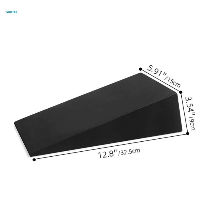 2 Pieces Wedge Block Leg Strength Non Slip Portable Squat Ramp Yoga ...