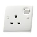 Orange Casablanca X5 13A / AMP Switched Socket Outlet , 13A Plug Base. 