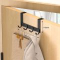 Door Hook Hanger Heavy Duty Bathroom Hangers Clothes Coat Towel Hooks Doorback Space Saving Home Organizer Storage Rack Holder. 