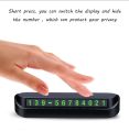 Car Temporary Parking Card Phone Number Card Plate Telephone Number Car Park Stop Automobile Accessories. 