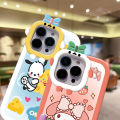 DubaiNi For OPPO F11 Cartoon Pochacco Melody Cinnamoroll Pom Pom Purin Pattern Phone Case Monster Lens Phone Shell Soft Protective Cover Shockproof Cellphone Casing. 