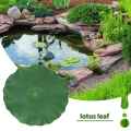 15 Pieces 5 Kinds Artificial Floating Foam Lotus Leaves Lily Pads. 