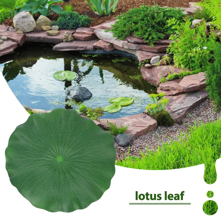 15%20Pieces%205%20Kinds%20Artificial%20Floating%20Foam%20Lotus%20Leaves%20Lily%20Pads%20-%20Image%202