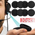 【NEW】 30/20/10Pcs Headphones Replacement Ear Pads Soft Sponge Cushion Covers For Logitech PC960 960 Stereo Headset Protective Sleeves. 