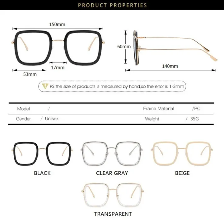 Unisex%20style%20Oversized%20sunglasses%20Sleek%20Lightweight%20frame%20Flat%20mirror%20lens%20Square%20frame%20glasses%20Fashionable%20design%20UV400%20protection%20Anti-blue%20light%20eyeglasses%20for%20Daily%20wear%20Office%20use%20Gaming%20Outdoor%20activities%20Protection%20against%20digital%20eye%20strain%20-%20Image%203