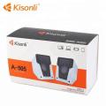 KISONLI – 505  Heavy Bass High End Laptop Mini Midrange Home Theater USB Speaker For Pc. 