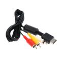 AV Composite Cable for Sony PS3/PS2/PS1 Audio Video Cord TV Adapter Wire 6ft. 