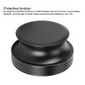 LP Vinyl Turntable Disc Stabilizer, Vibration Reduction Record Weight Stabilizer Aluminum Alloy for Record Player. 