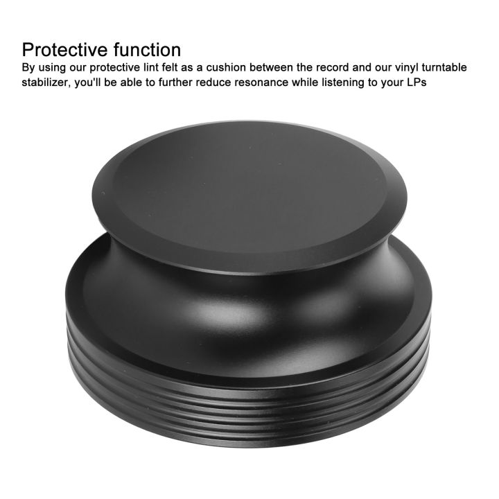 LP%20Vinyl%20Turntable%20Disc%20Stabilizer,%20Vibration%20Reduction%20Record%20Weight%20Stabilizer%20Aluminum%20Alloy%20for%20Record%20Player%20-%20Image%203