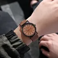 【Miga Plaza】2023 Fashion Men Watches Luxury Brand Fashion Mens Quartz Watch Luminous Hands Male Clock Big Dial Waterproof Man Wristwatch. 