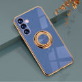 Plating Metal Ring Holder Phone Case For Samsung Galaxy S24 S22 S23 Ultra S21 FE S20 Plus A15 A52 A25 A53 A55 Note 20 Back Cover Ruiqir Super Store. 
