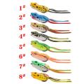【Miga Plaza】  Black Thunder Frog Lure Topwater Fly Fishing Artificial Bait Saltwater Insect Soft Lures Bass Fishing Frog Baits. 
