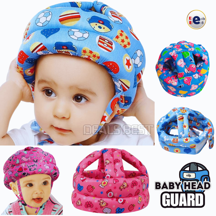 Baby Safety Helmet Head Guard Head Protection Harness Cap Soft Cushion Infant Baby Toddler Safety Head Guard Helmet for Crawling Walking Head Protection