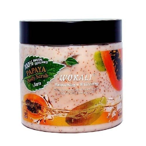 Wokali Smoothing Whitening Papaya Body Scrub 300ML