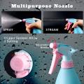Spray Bottle Watering Can Pot Plastic Trigger Hand-Pressure Spray Nozzle Atomizer Mist Sprayer Refillable Sprinkle Container for Garden Indoor Plants Flowers. 
