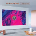 WANBO T4 Projectors (Auto Focus + Auto Keystone) Native 1080P Full HD 4K HDR, Official Android 9.0 | 450 ANSI Lumens | Dust Proof Engine | Dual Wifi-6G| Bluetooth | 1GB RAM 16GB eMMC. 