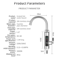 1 PCS Electric Kitchen Water Heater Tap Instant Hot Stainless Steel Water Faucet Heater Cold Heating Faucet EU Plug,A. 