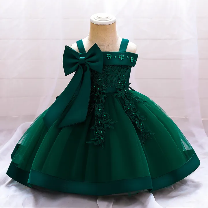 6%2012%2024%2036%20Months%20Baby%20Girls%20Dress%20Big%20Bow%20Wedding%20Party%20Elegant%20Little%20Princess%20Dress%20Kids%20Birthday%20Present%20Christmas%20Vestidos%20-%20Image%206