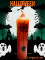 Halloween Spiral candle. 