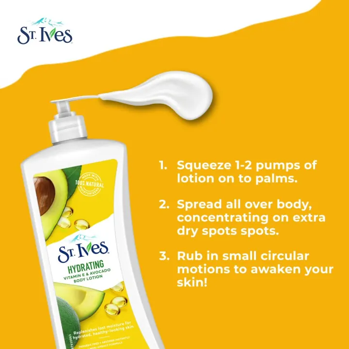 St.%20Ives%20Hydrating%20Vitamin%20E%20&%20Avacado%20Body%20Lotion%20-%20621Ml%20-%20Made%20In%20Usa%20-%20Image%209