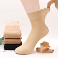 1/10 Pairs Summer Thin Ruffle Nylon Short Stockings For Women Girl Breathable And Wear-resistant Sweat-absorbent Medium Tube Stockings. 