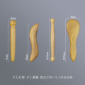 Fragrant Wood Muscle-Poking Stick Massage Manual Acupuncture Pen Pedicure Cone Scraping Massage Press Foot Sole Triangle Finch Meridian Pressure Point Pen Set. 