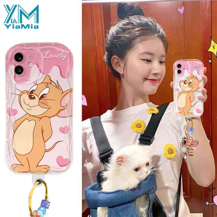 Facai%20YiaMia%20Case%20For%20VIVO%20Y17S%20Y11%20Y15%20Y12%20Y17%20Y15S%20Y15A%20Y01%20Y02%20Y02S%20Y85%20V9%20Y95%20Y93%20Luxury%20Y91%20Y91C%201901%201902%201904%20Y16%20Y27%20Y35%20+%20Y36%20Cute%20Jerry%20Mouse%20Cartoon%20Phone%20Cover%20-%20Image%202