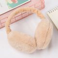 【HOT】 Fashion Unisex Winter Earmuffs Women Men Ear Warmer Plush Solid Color Comfortable Ear Muffs Earflap Earmuffs. 