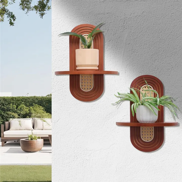 Small%20Plants%20Picture%20Ledge%20Wall%20Rattan%20Shelf%20Set%20of%202,%20Boho%20Rustic%20Wood%20Floating%20Shelves%20Wall%20Mounted%20Decoration%20-%20Image%204