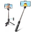 Wireless R1 Bluetooth Selfie Stick Remote Included, Hold up stand Selfie Stick. 