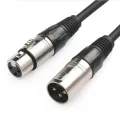 Spot Customizable XLR Cable Male and Female XLR Three-Core Japanese Audio Professional Sound Mixing Console Microphone Cable. 