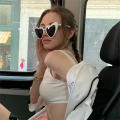 Heart Shaped Sunglasses for Women Fashion Love Heart Sunglasses UV400 Protection Eyewear Summer Beach Glasses Vintage Sunglasses. 
